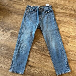 Levi's Women's Straight Blue Jeans